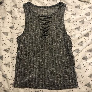 American Eagle essentials gray tank top